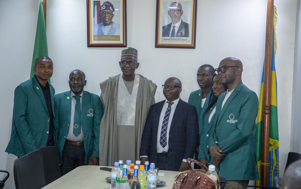 The University of Technology and Arts of Byumba (UTAB) has received a delegation of five volunteering academic experts and professors from Nigeria. Photos by Craish Bahizi