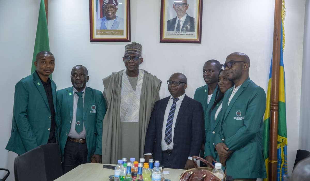 The University of Technology and Arts of Byumba (UTAB) has received a delegation of five volunteering academic experts and professors from Nigeria. Photos by Craish Bahizi