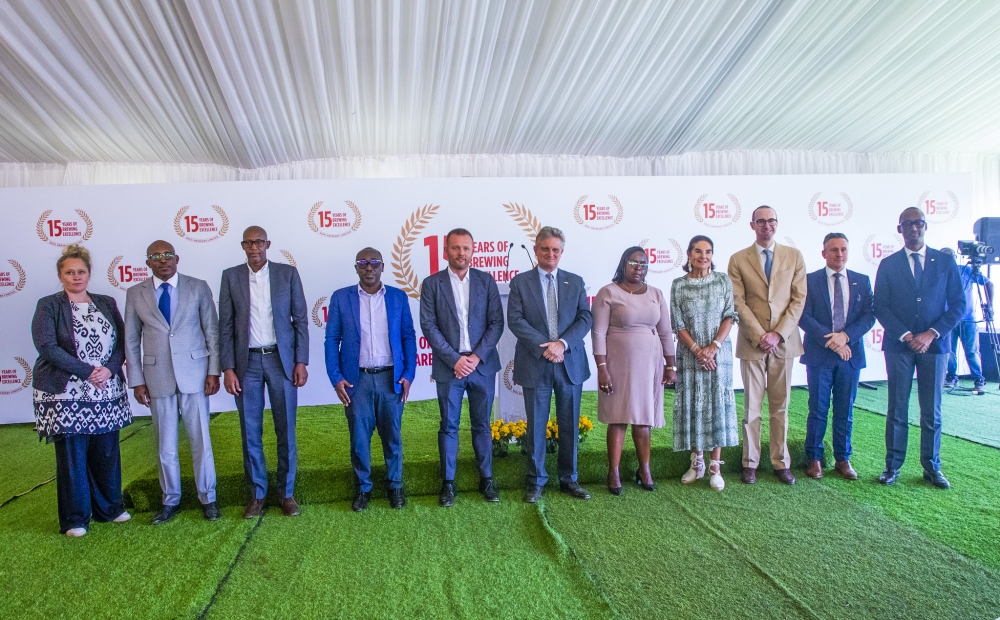 The celebration brought together business leaders, government officials, community members, and the brewery’s employees for a day of reflection and recognition. Craish BAHIZI