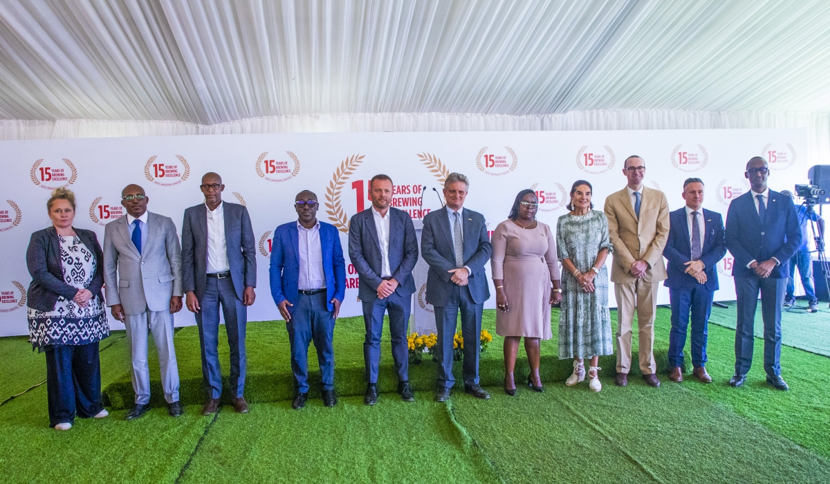 The celebration brought together business leaders, government officials, community members, and the brewery’s employees for a day of reflection and recognition. Craish BAHIZI