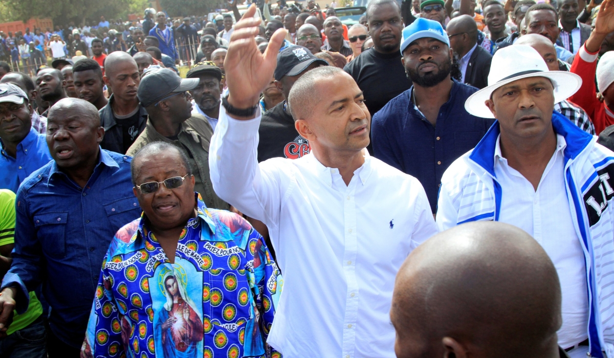 Congolese opposition politician Moise Katumbi has condemned an attack on a rally by AFC-M23 rebels in Bukavu city.