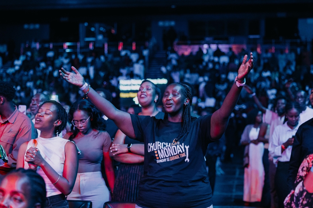 Christians joined to worship during  the Gather25 held at BK Arena on Saturday, Mar ch 1-courtesy photos