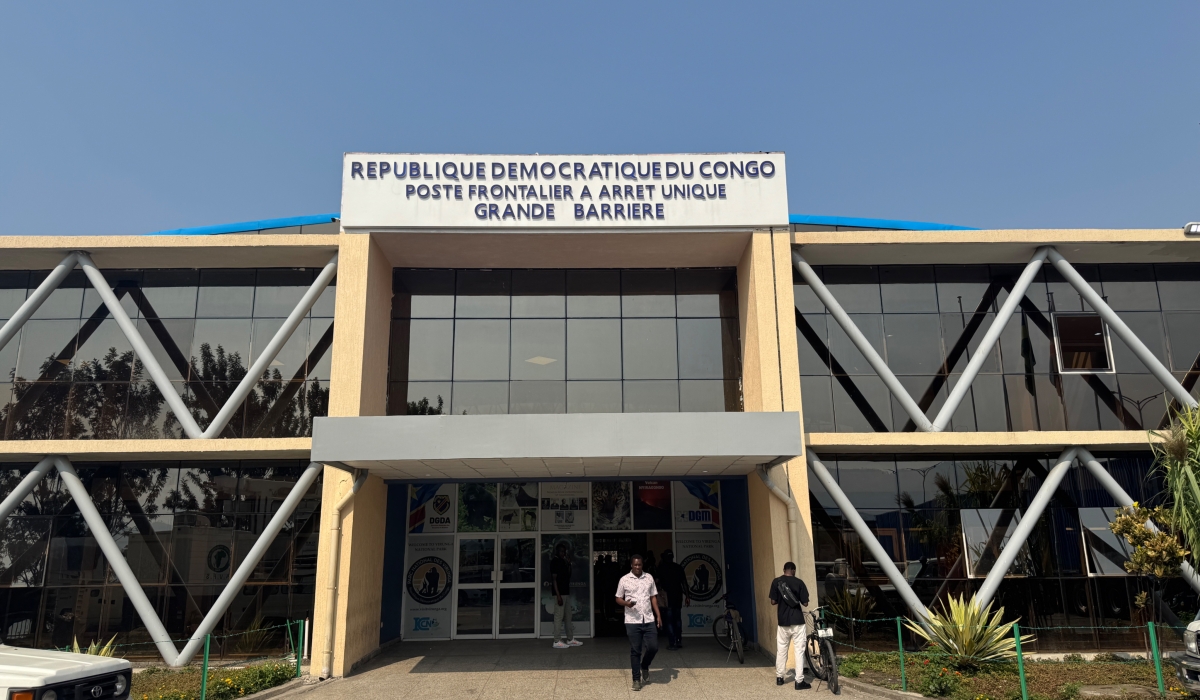 A photo taken by  Alain Destexhe, a former Belgian senator,who toured Goma and  found the city to be peaceful.