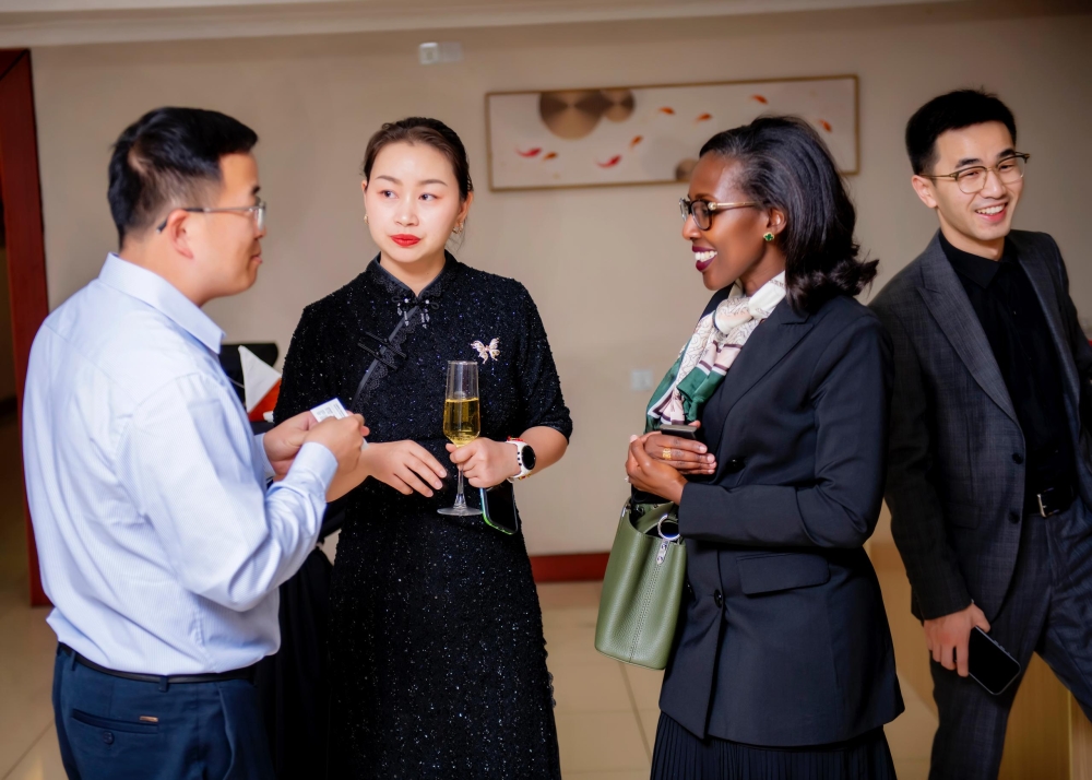 Ecobank CEO Carine Umutoni interacts with members of Chinese community during , Ecobank&#039;s special engagement with its esteemed Chinese Business Community on February 28, 2025. Courtesy