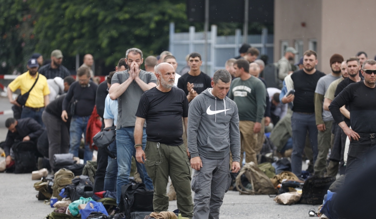  European mercenaries surrendered to M23 rebels and were allowed to cross into Rwanda before they were facilitated to take flights to their countries on Wednesday, January 29. Courtesy