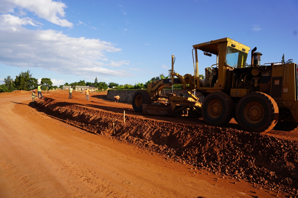Road construction in Kigali. CRAISH BAHIZI