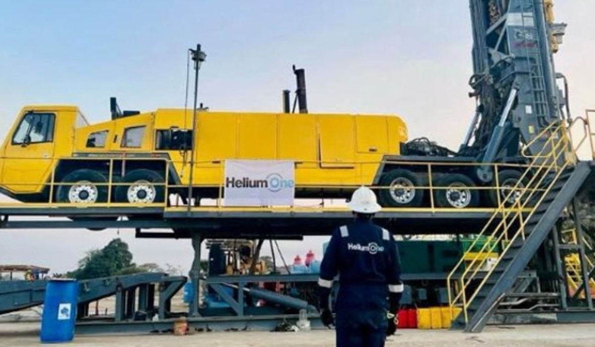 Tanzania issues first helium mining license.