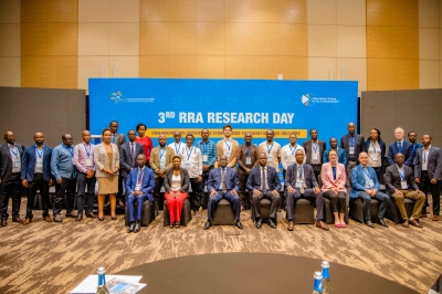 Officials pose for a photo during the 3rd RRA Research Day on Friday, March 7.