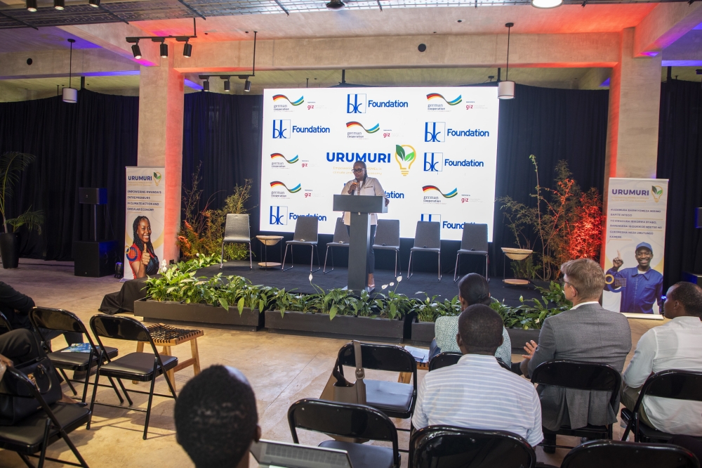 BK Foundation, in partnership with GIZ Rwanda, has launched the first edition of the Urumuri Initiative to support entrepreneurs in the circular economy on Friday, March 7. Craish Bahizi