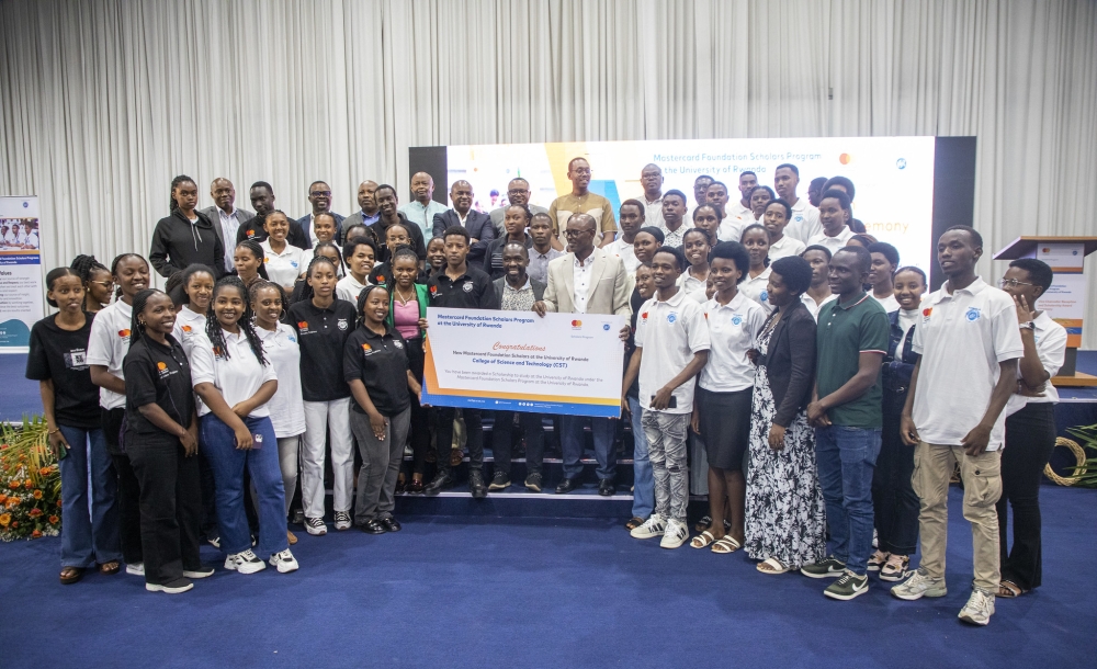 The 196 newly selected scholars were officially awarded their scholarships at the Kigali Conference and Exhibition Village on Friday March 7. PHOTOS BY CRAISH BAHIZI