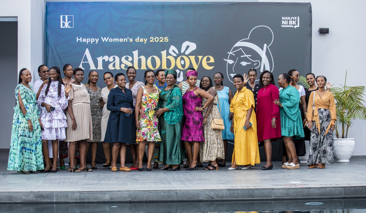 Bank of Kigali hosted a special event under the theme “Invest in Women Accelerate Progress,” in celebration of International Women’s Day. PHOTOS BY DAN GATSINZI