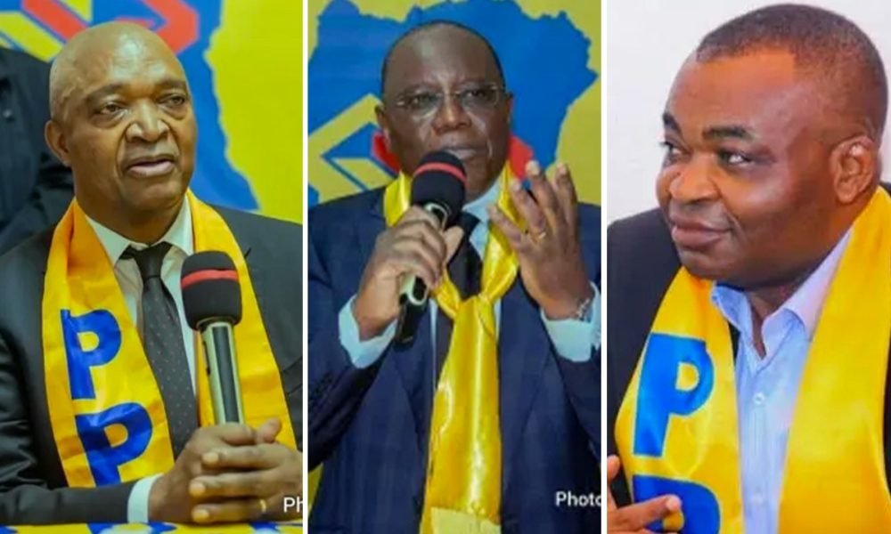 A directive issued on Tuesday by the interior ministry, instructed border authorities to prevent the departure of Aubin Minaku, Emmanuel Ramazani Shadari, and Ferdinand Kambere.