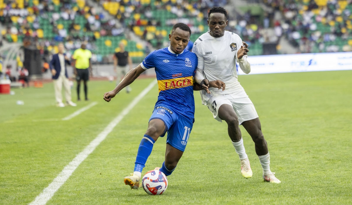 Rayon Sports captain Kevin Muhire was praised for his impressive performance during Sunday&#039;s goalless draw against APR FC at Amahoro Stadium-Photo by Olivier Mugwiza