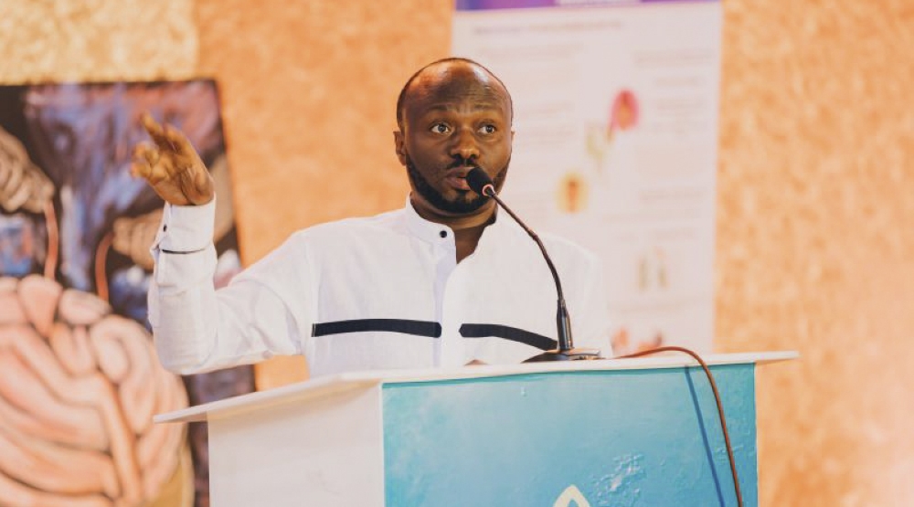 Dr Celestin Mutuyimana, a psychotherapist at Baho Smile Institute in Kimironko