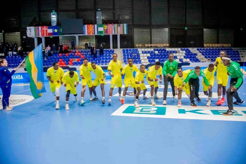 Rwanda U20 on Thursday, March 13, beat Nicaragua 50-27 in the opening match of the Intercontinental IHF Trophy taking place in Pristina, Kosovo. Courtesy photos