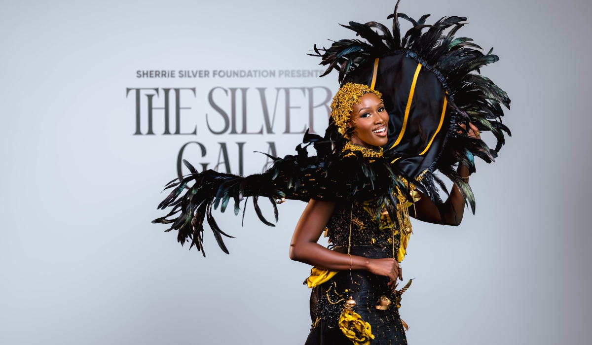 Rwanda musician Bwiza during the Silver Gala event held in Kigali in September 2024. Fashion is one of the aspects that shape our identity-courtesy