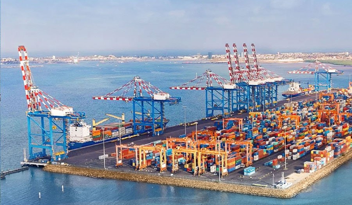 A view of Djibuti Port. Africa&#039;s gross domestic product (GDP) growth is projected to rebound, reaching 3.8 percent in 2025 and 4.1 percent in 2026,
