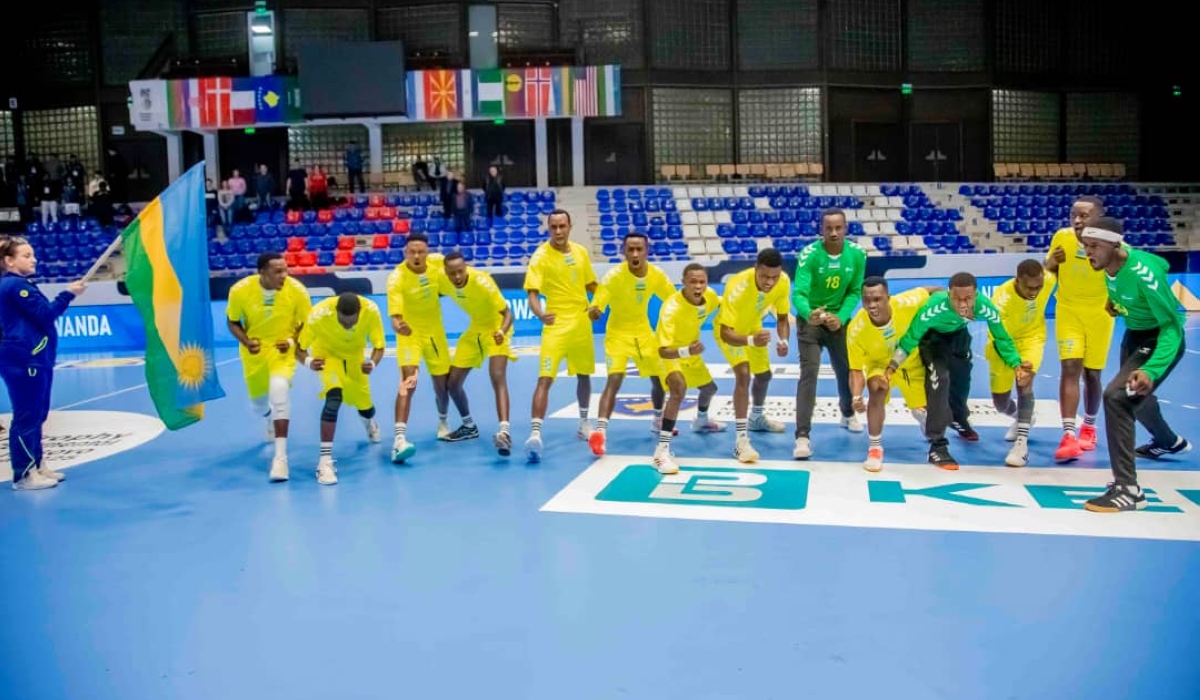 Rwanda U20 on Thursday, March 13, beat Nicaragua 50-27 in the opening match of the Intercontinental IHF Trophy taking place in Pristina, Kosovo. Courtesy photos