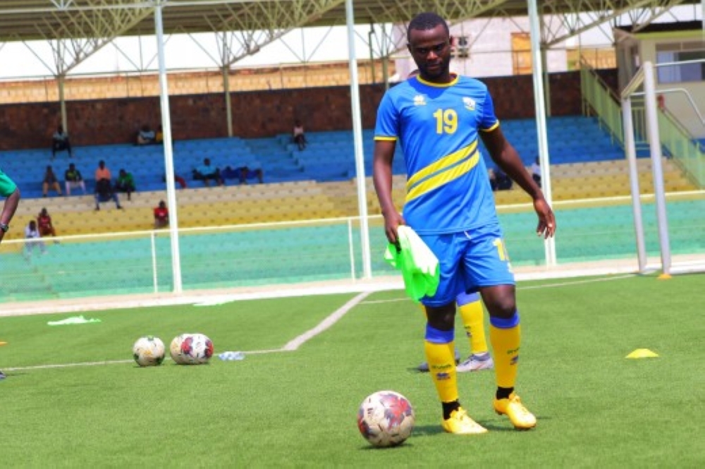 Amavubi attacking midfielder Djabel Manishimwe.