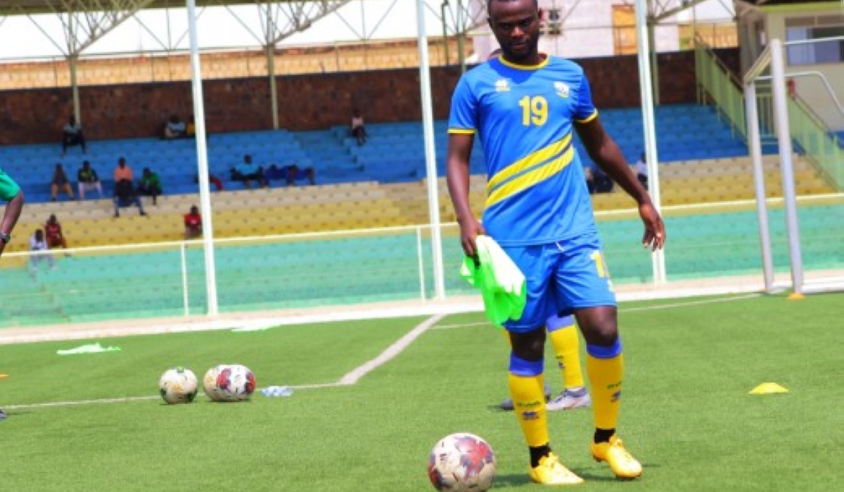 Amavubi attacking midfielder Djabel Manishimwe.