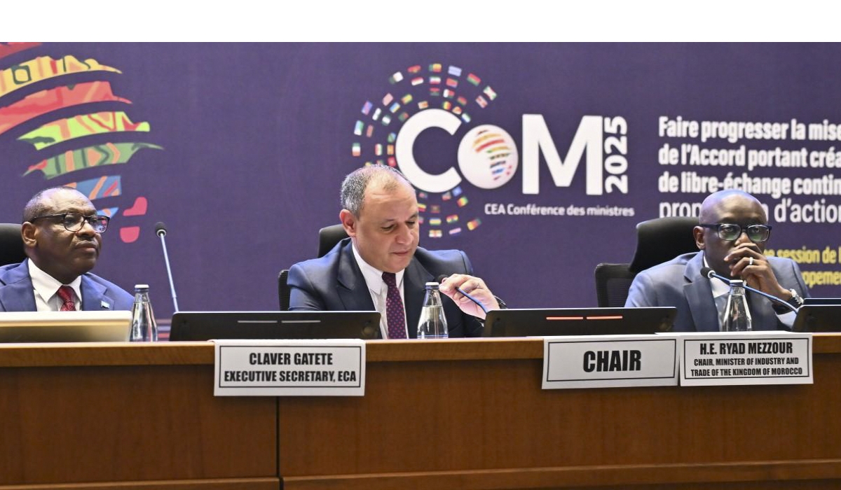 Officials during the conference themed &#039;Advancing the Implementation of the Agreement Establishing the African Continental Free Trade Area. Proposing Transformative Strategic Actions.&#039;