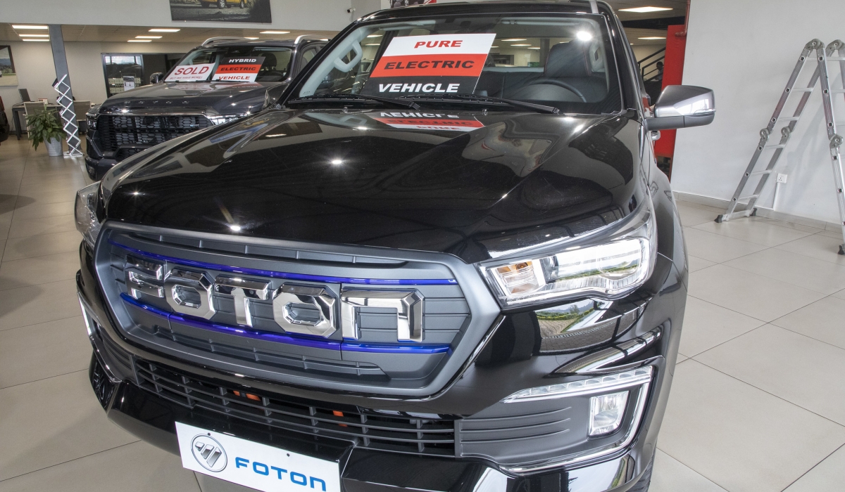 Akagera Motors has showcased its latest line-up of electric and hybrid vehicles, including Rwanda’s first and only full-size hybrid pickup. Photos by Craish Bahizi