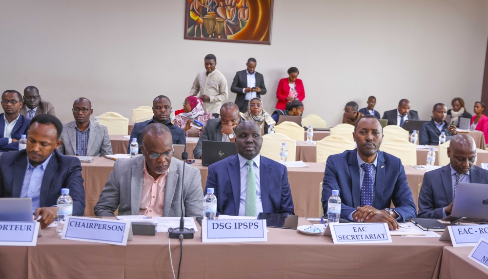 Delegates during the meeting.