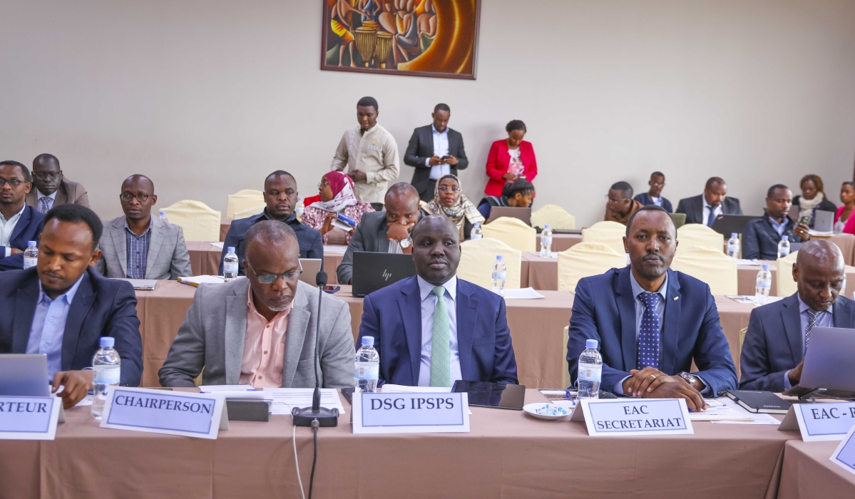 Delegates during the meeting.