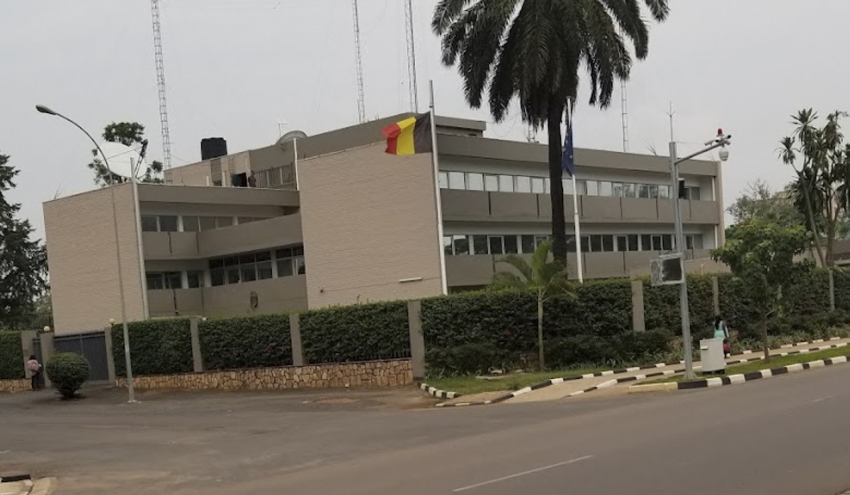 Embassy of Belgium in Kigali. Rwanda, on Monday, March 17, announced that it has severed diplomatic ties with Belgium with immediate effect. File
