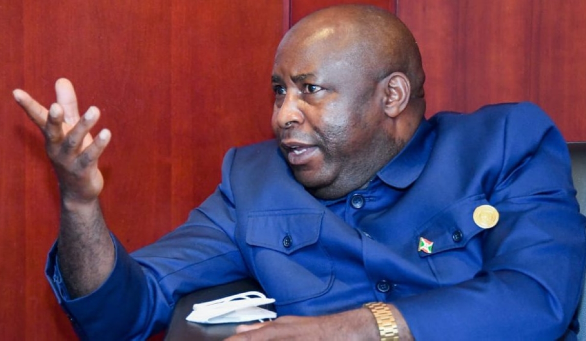 Burundi President Évariste Ndayishimiye.