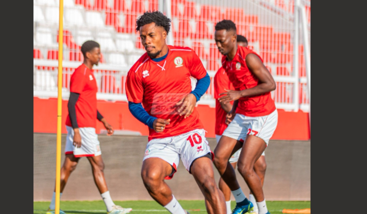 Police FC midfielder Abedi Bigirimana (number 10) got injured while on international duty for Burundi against Seychelles in the World Cup 2026 qualifiers. He could be out for two weeks-courtesy