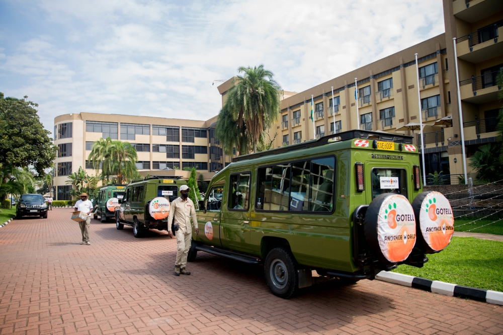 Under Rwanda’s tax policy, all imported tourist vehicles whose value exceed $60,000 (approx. Rwf85 million), each, are exempt from excise and import duties.  Sam Ngenda