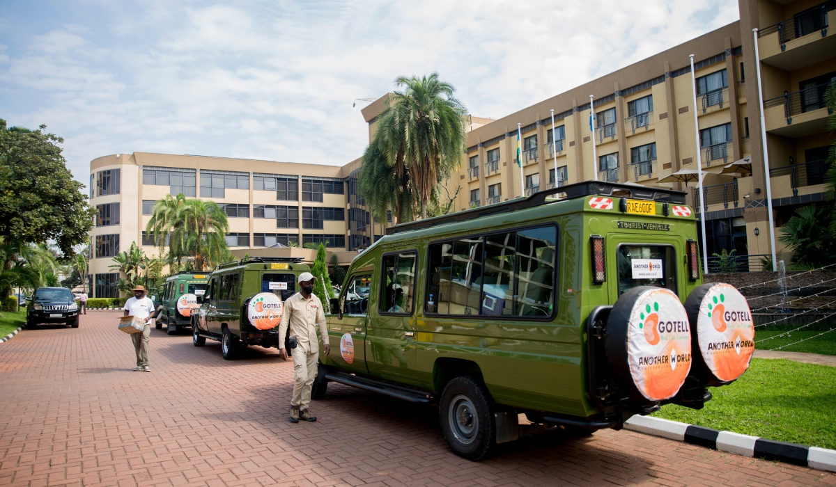 Under Rwanda’s tax policy, all imported tourist vehicles whose value exceed $60,000 (approx. Rwf85 million), each, are exempt from excise and import duties.  Sam Ngenda