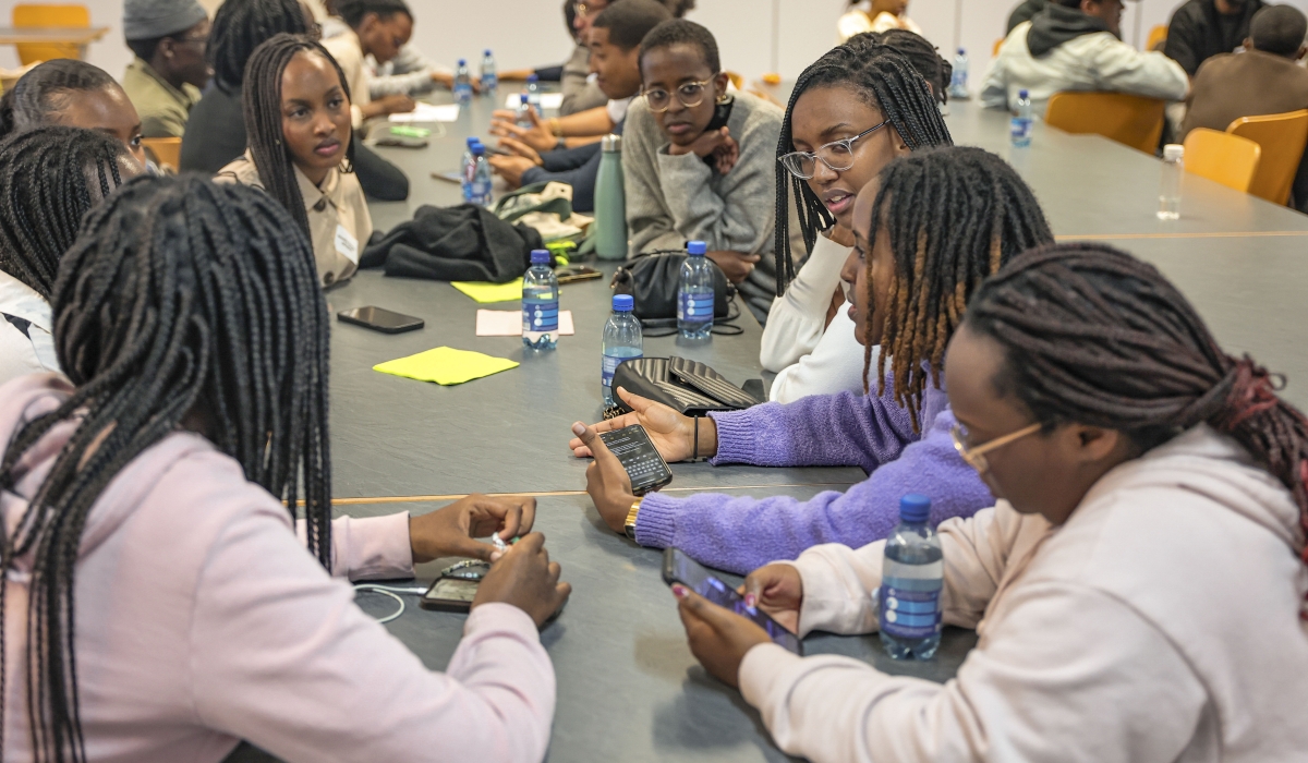 Rwandan youth diaspora in Switzerland during a retreat that focused on Rwandan history and its transformation journey in the city of Neuchâtel from March 29 to 30.Courtesy