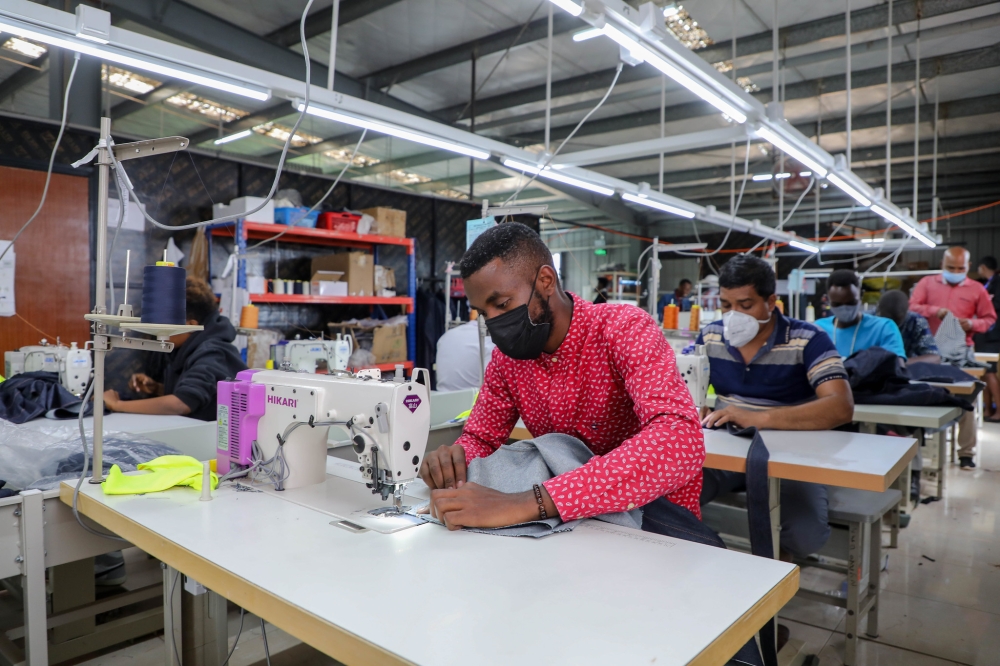 Workers on duty at Asanti Garment factory in Kigali. Rwanda&#039;s garment factories currently supply clothing for just 5% of the population. Craish BAHIZI