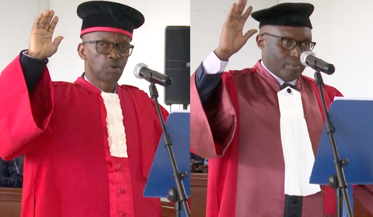 Jean Baptiste Bandora has been appointed as President of Rusizi High Court, while Eugene Rusanganwa will lead the Karongi chamber