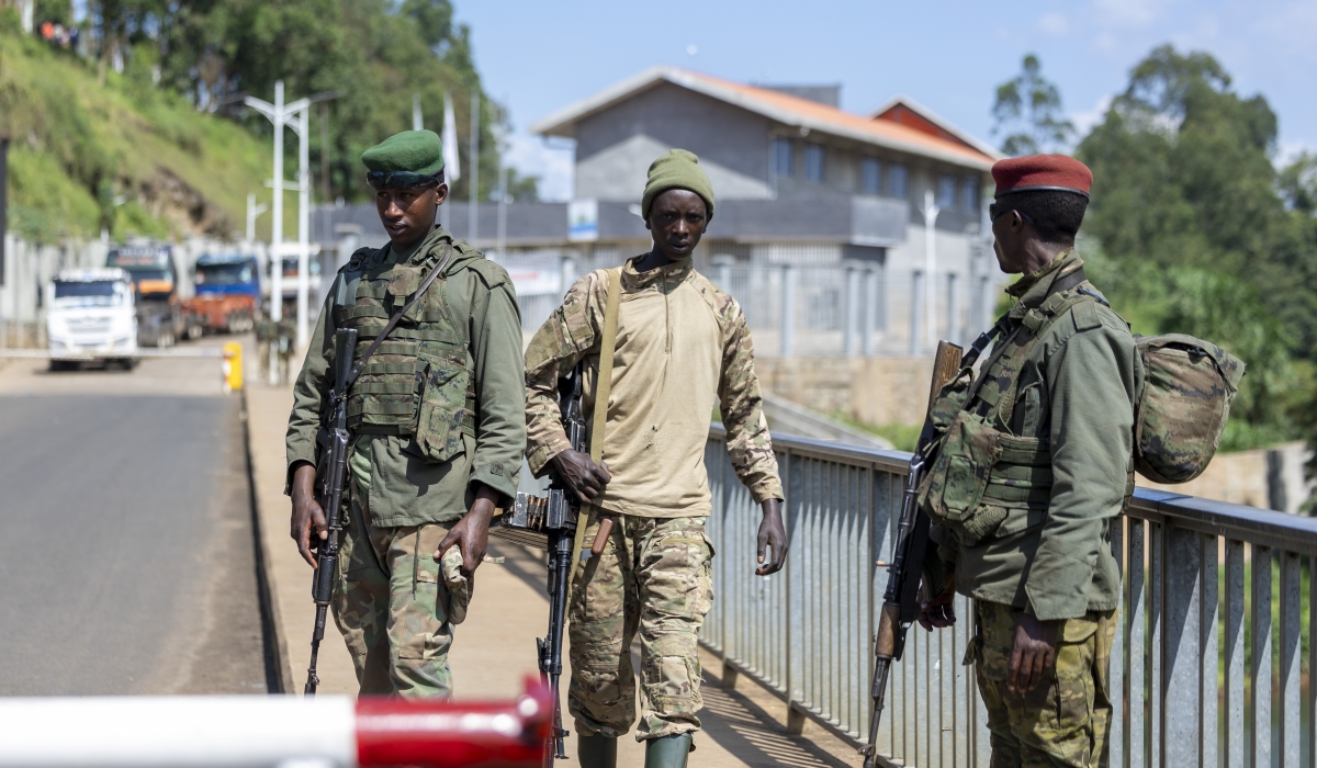 AFC/M23 fighters in Bukavu in DR Congo. Photo by Olivier Mugwiza