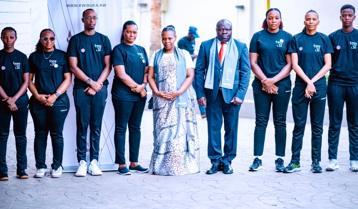 APR players and staff participating in Women&#039;s African club championship joined Rwanda community in Nigeria for commemoration in Abuja on Monday, April 7-courtesy photos