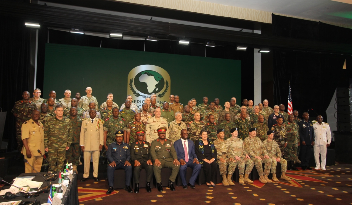 The RDF Army Chief of Staff (ACOS), Maj Gen Vincent Nyakarundi, is attending the African Land Forces Summit from 7 - 10 April 2025, in Accra, Ghana. Courtesy