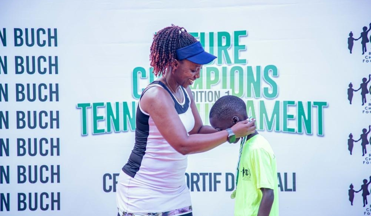 Joselyn Umulisa is one of the best tennis players that Rwanda has ever produced