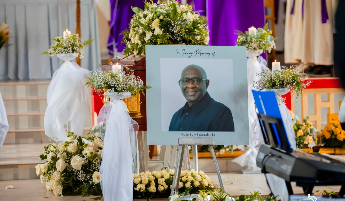 Alain Mukuralinda, the deceased Deputy Government Spokesperson, was laid to rest at his birthplace in Rulindo District on Thursday, April 10. Courtesy