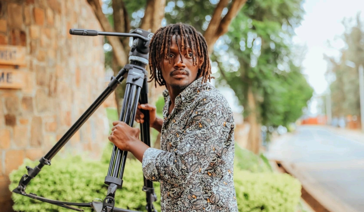 Rwandan filmmaker Pacifique Mazimpaka has established himself as one of the most promising directors in Rwandan film industry-courtesy photos