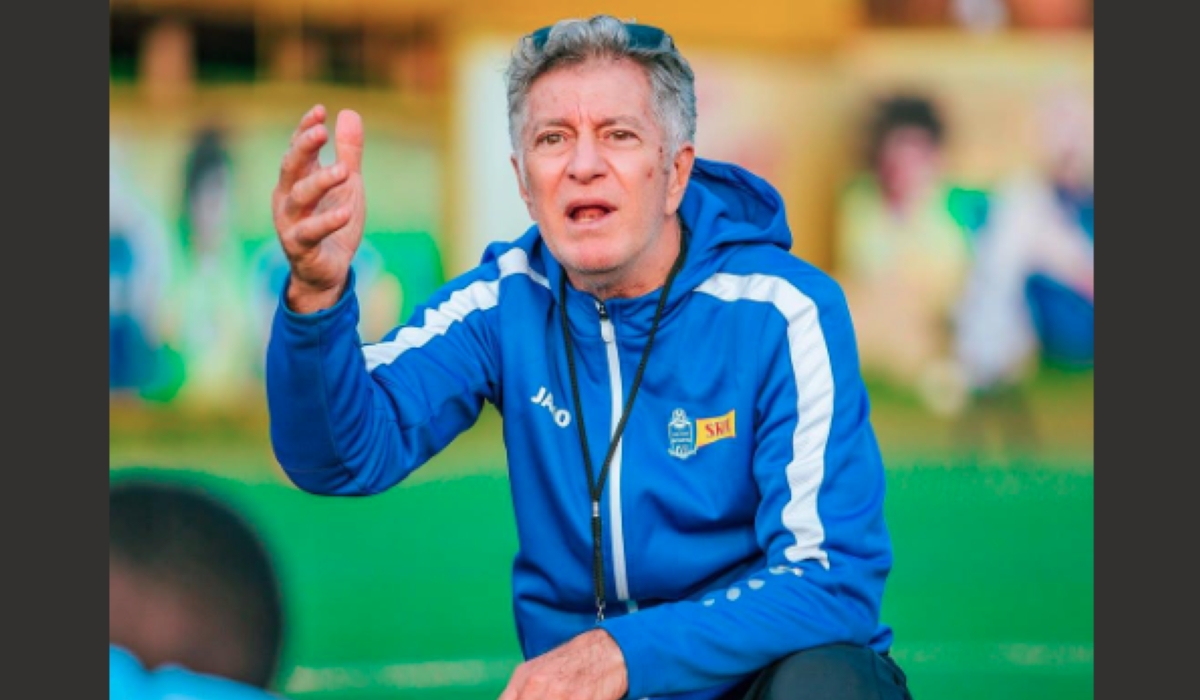 Brazilian coach Robertinho was Monday, April 14, handed a two-month suspension from coaching Rayon Sports due to a poor run of results-courtesy.