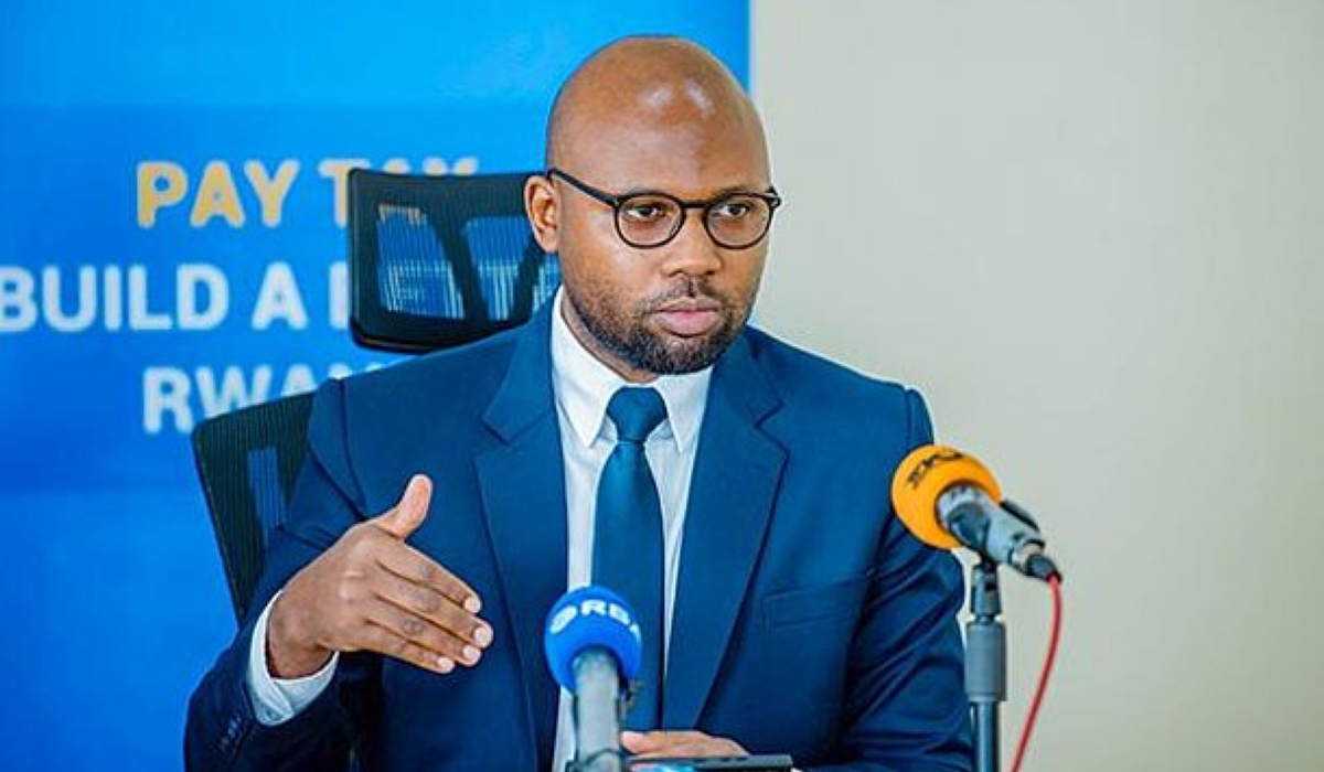 Jean-Paulin Uwitonze, Assistant Commissioner for Taxpayer Services and Communications at RRA.