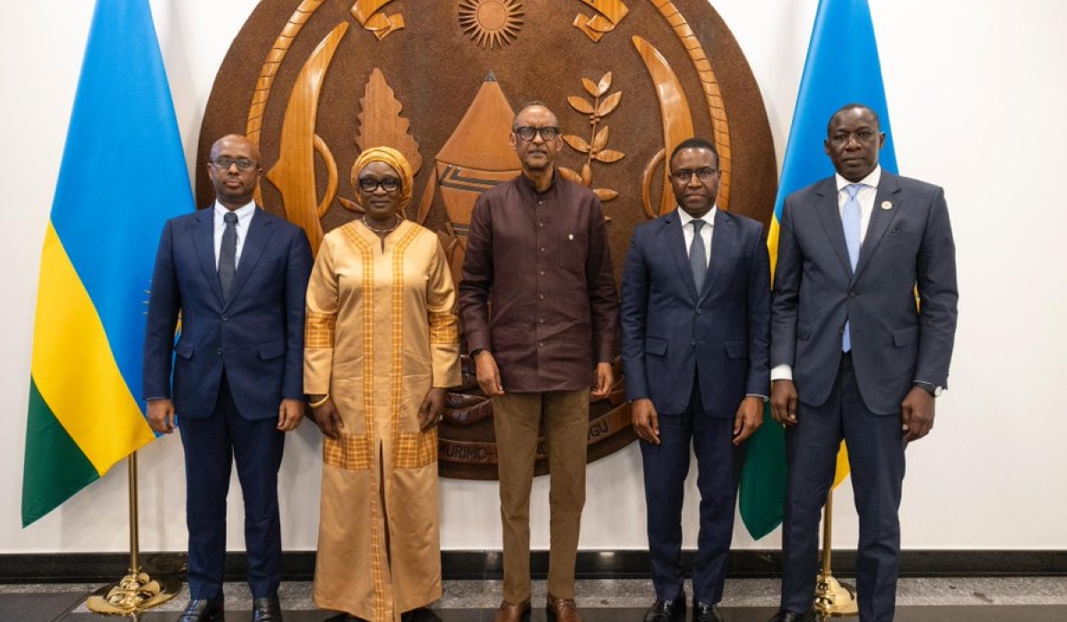 President Paul Kagame on Tuesday, April 15, received a message from his Senegalese counterpart Bassirou Diomaye Faye.
