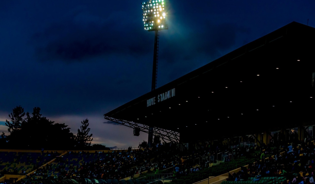 Mukura VS face forfeit after their Peace Cup semifinal first leg match against Rayon Sports was called off due to power outage at Huye Stadium-courtesy