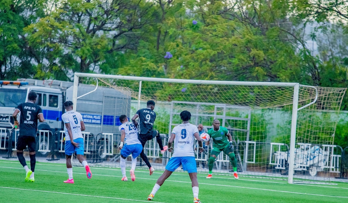 Police FC head coach Vincent Mashami has hailed his players for showing a character during their 1-1 Peace Cup semifinal first leg draw against APR FC on Tuesday, April 15, at Kigali Pele Stadium-courtesy