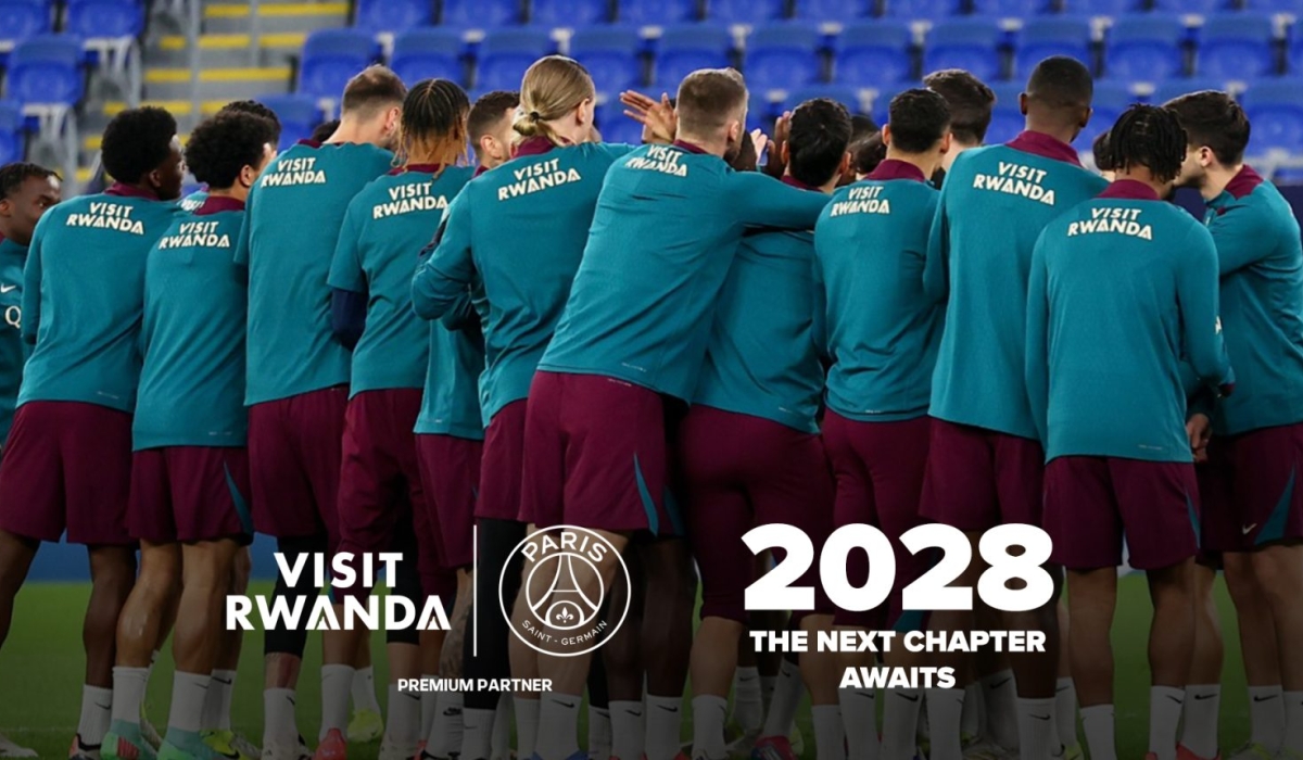 The Visit Rwanda logo will appear on Paris Saint-Germain first team shirt sleeve during the 2025 FIFA Club World Cup in the United States-courtesy