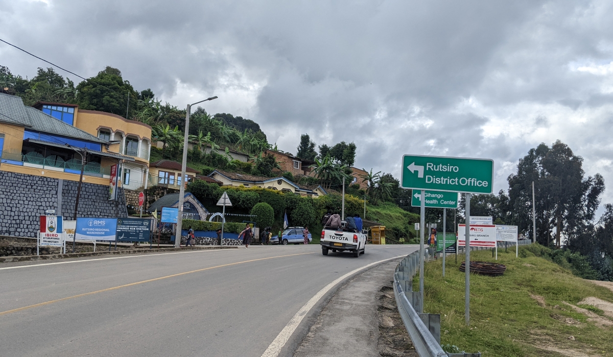 A scenic view of the Congo Nile town within Rutsiro District. Photos by Germain Nsanzimana.