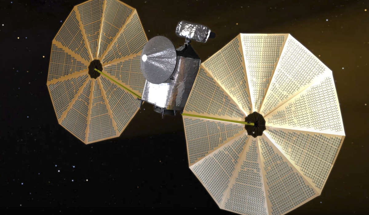 NASA announced that its Lucy spacecraft made a close encounter with a small main belt asteroid on Sunday, April 20.
